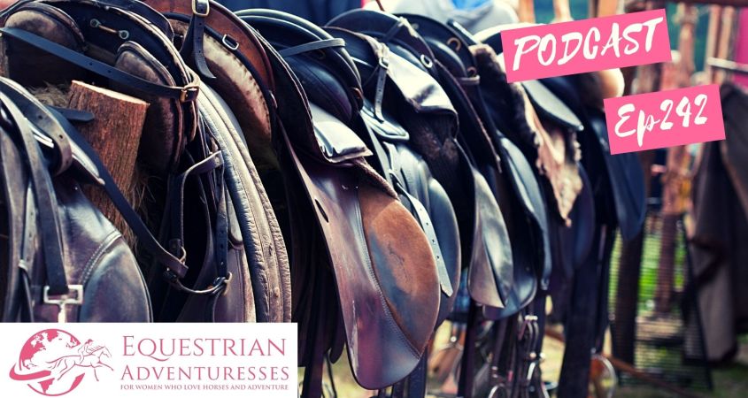 Equestrian Adventuresses Travel and Horse Podcast Ep 242 - Saddle Pads for Trail Riders